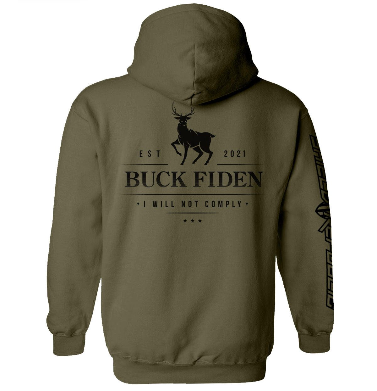 Buck Fiden Velcro Tactical Patch