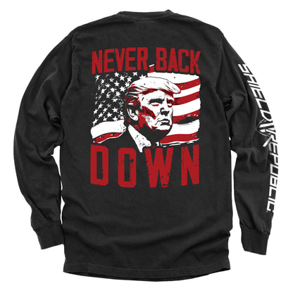 Never Back Down Trump