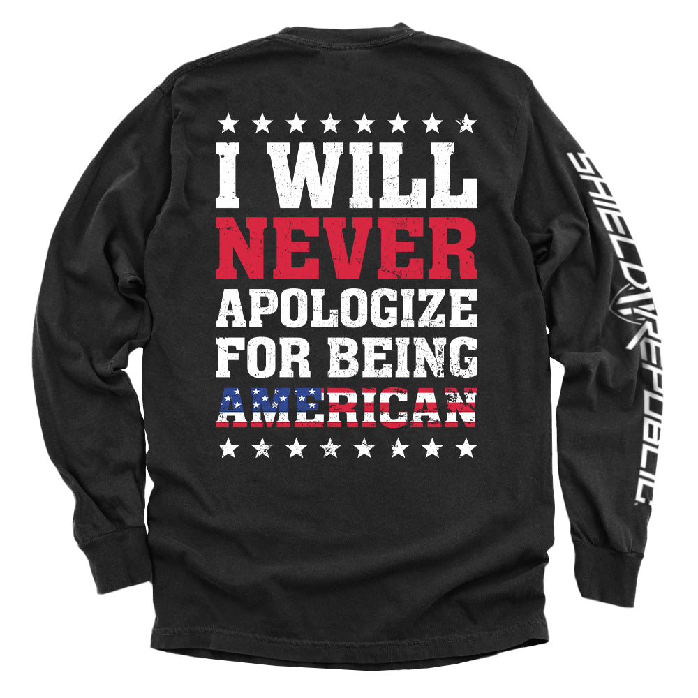 I Will Never Apologize For Being American