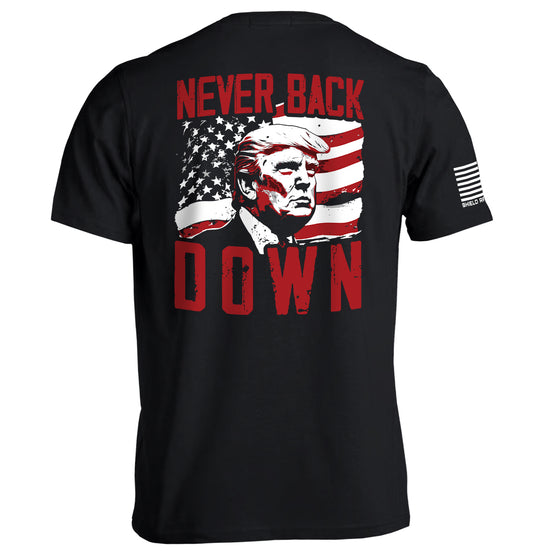 Never Back Down Trump