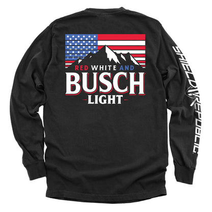 Red White And Busch Lite