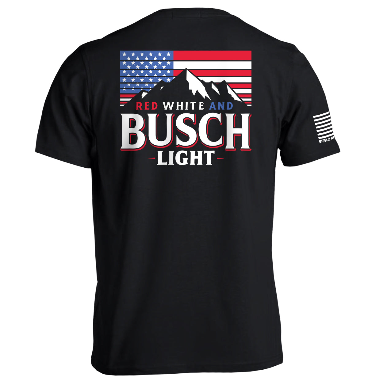 Red White And Busch Lite