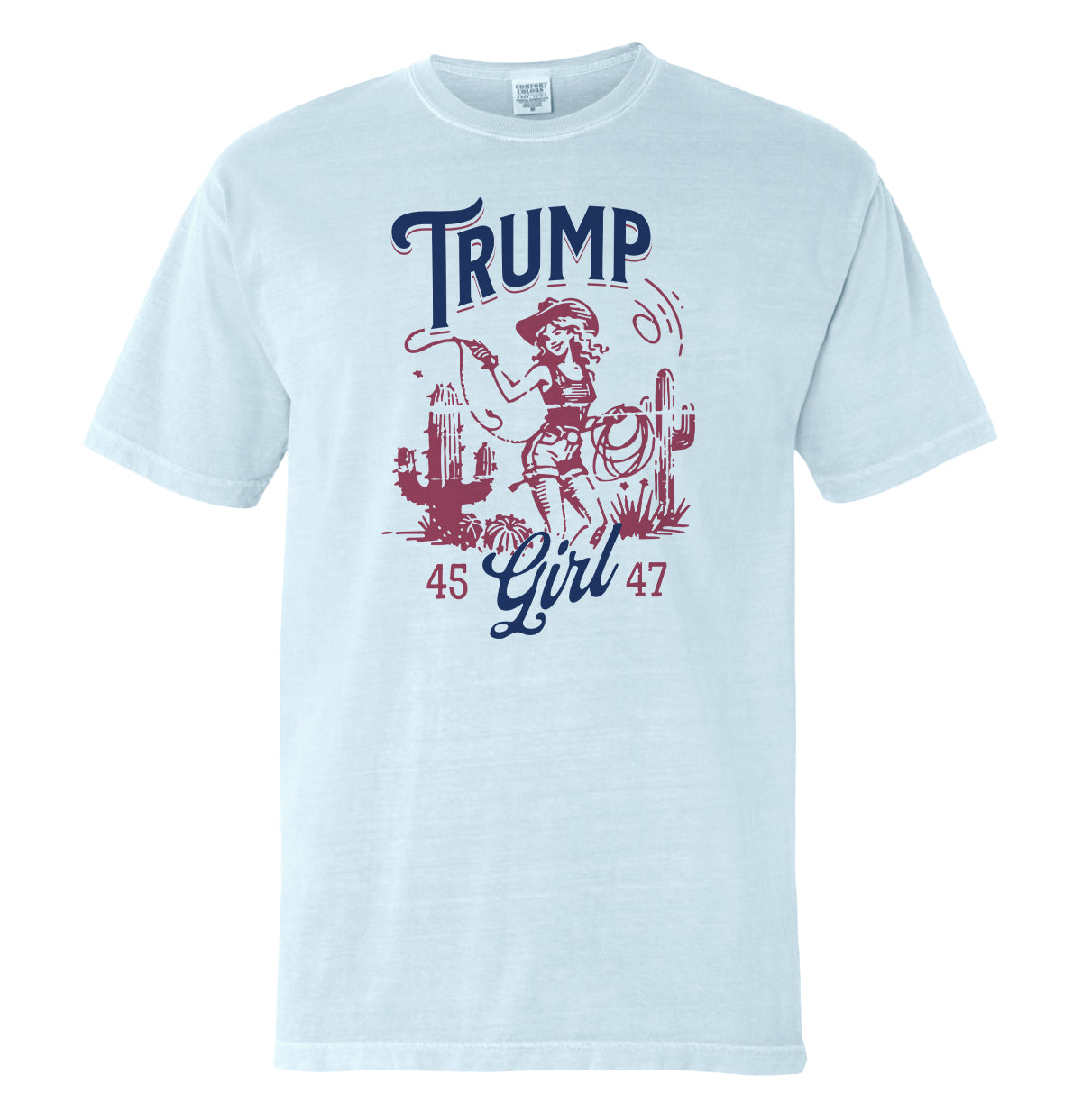 Trump Girl 45 47 (Front Print)