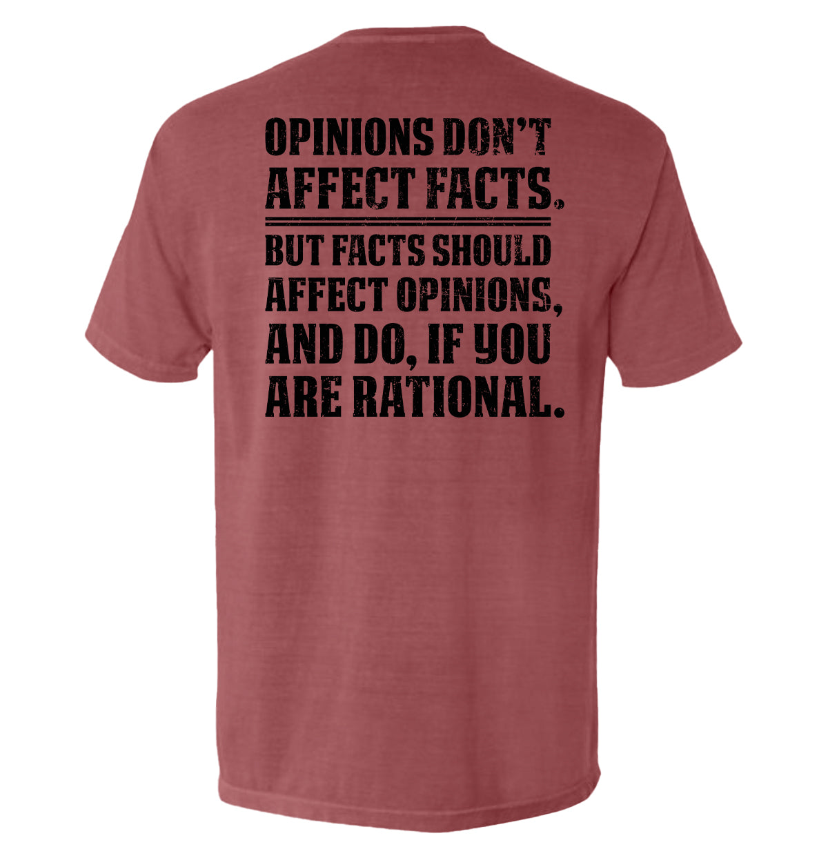 Opinions Don't Affect Facts