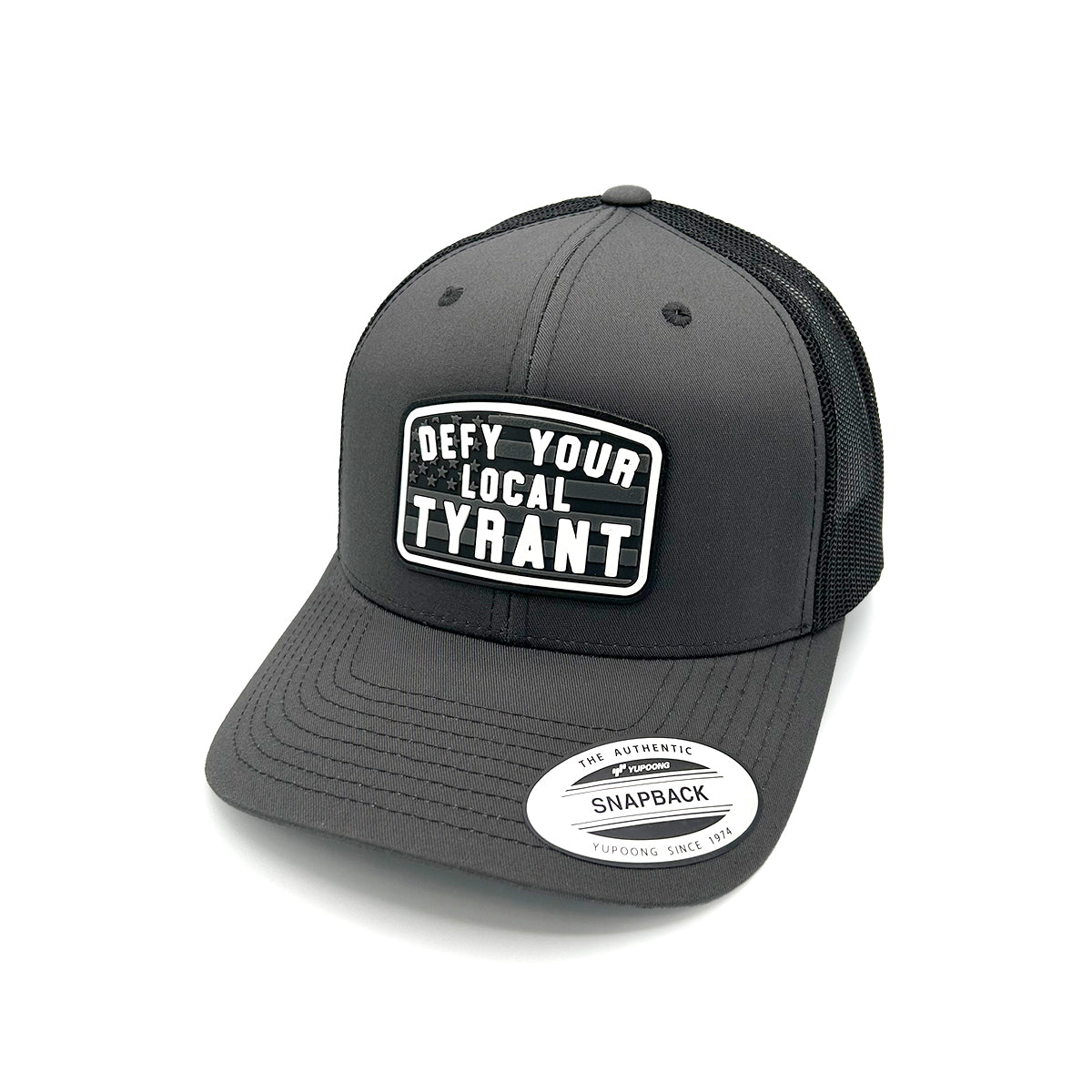 Defy Your Local Tyrant Hat PVC Patch