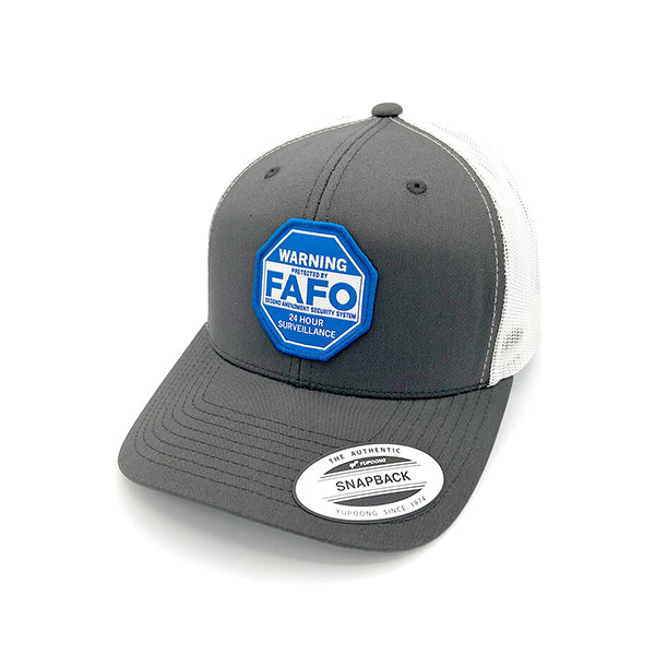 FAFO Second Amendment Security System Woven Patch Hat