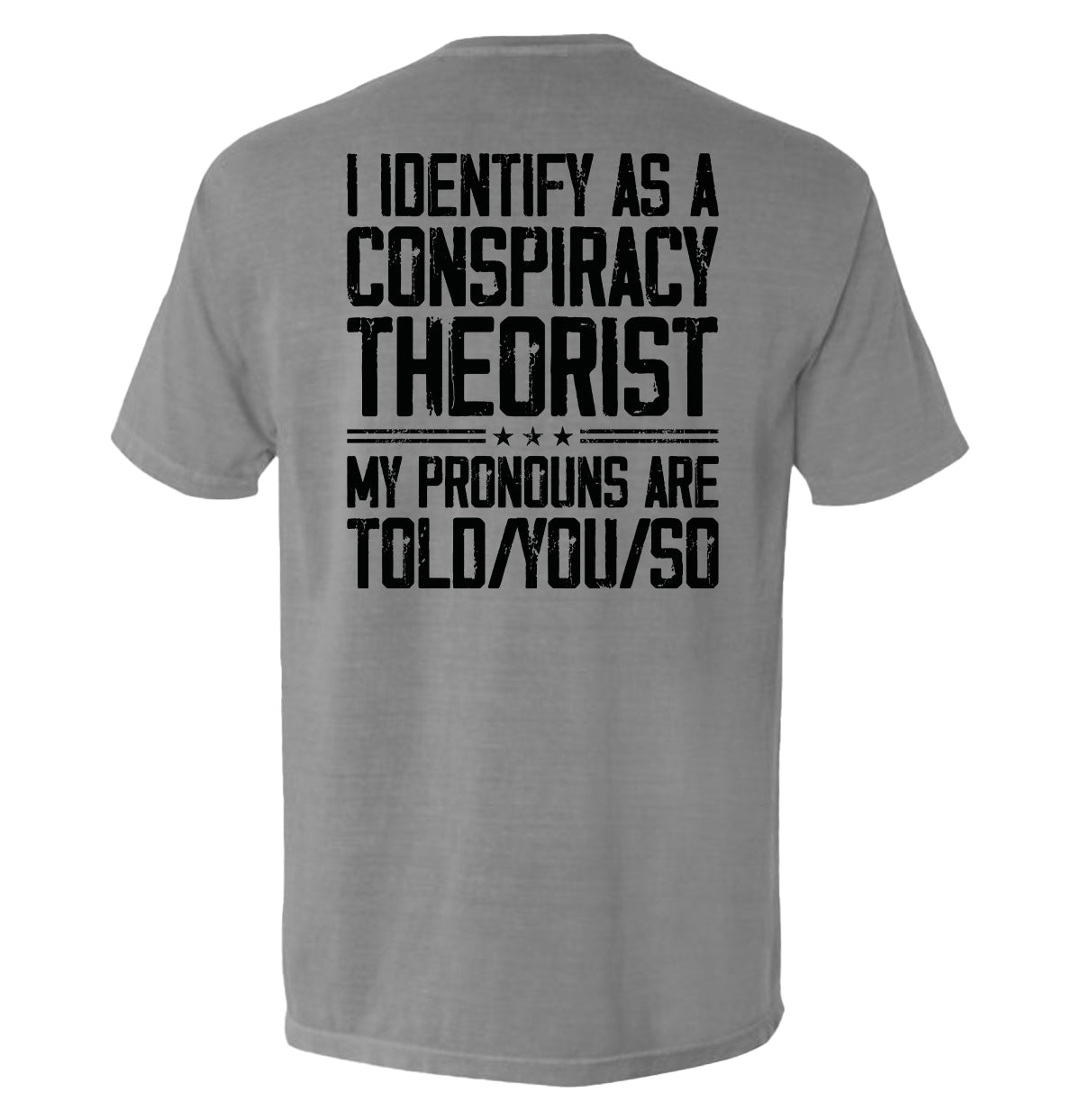 I Identify As A Conspiracy Theorist