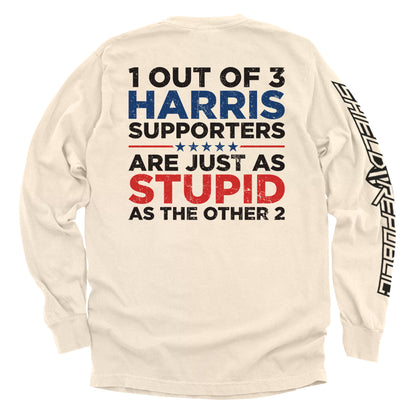 1 Out Of 3 Harris Supporters