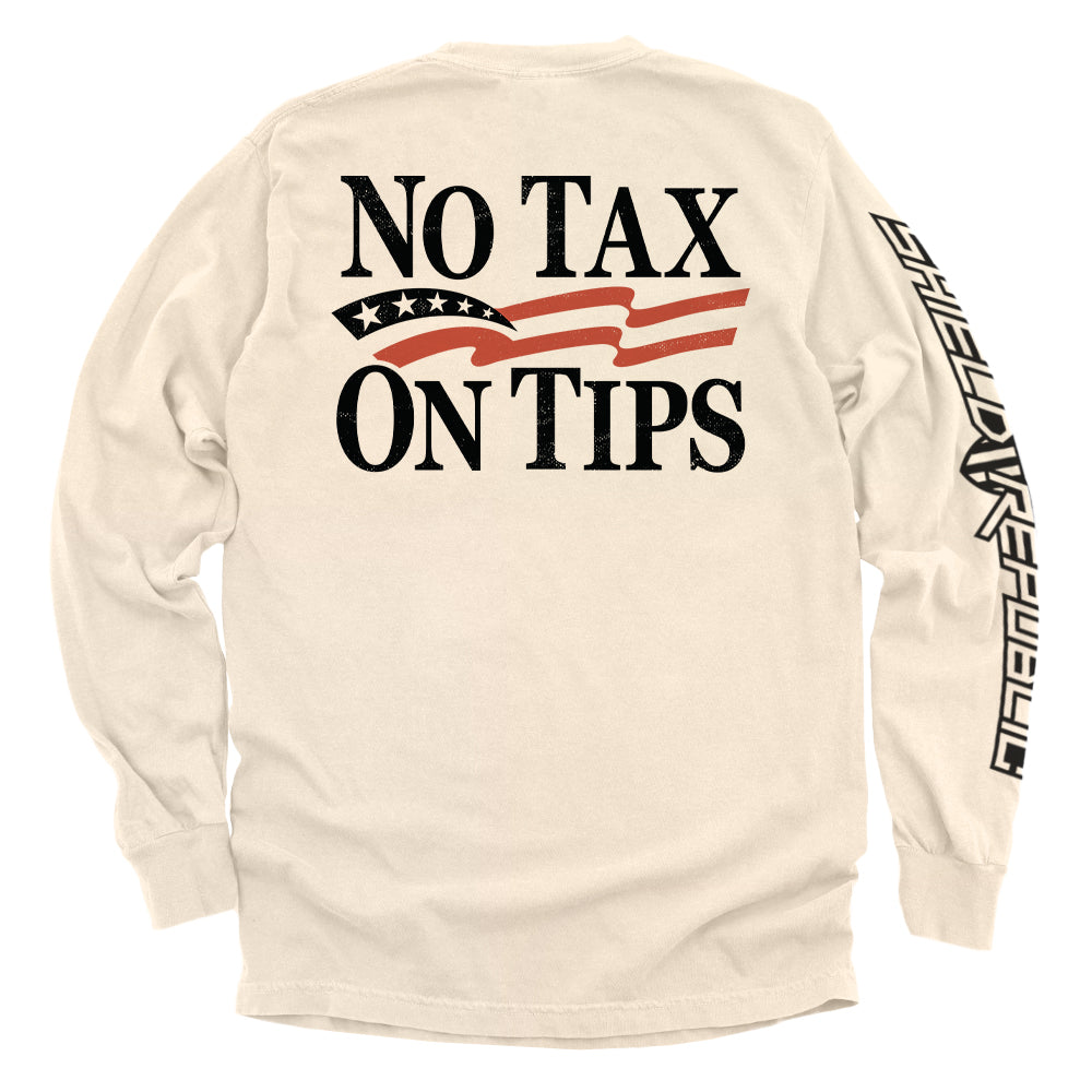 No Tax on Tips (Black)