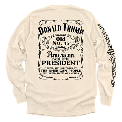 Donald Trump Old No. 45 Label