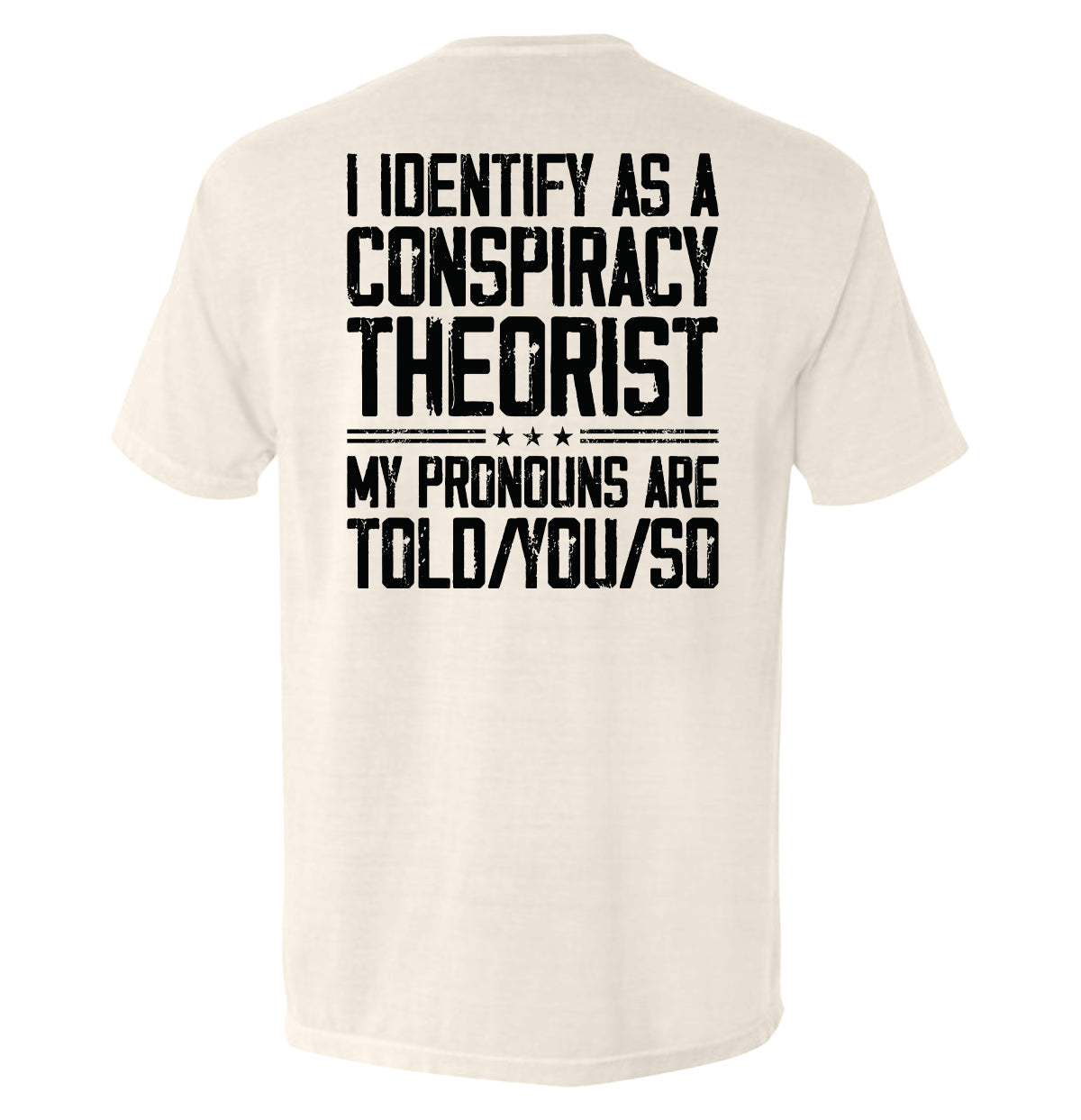 I Identify As A Conspiracy Theorist