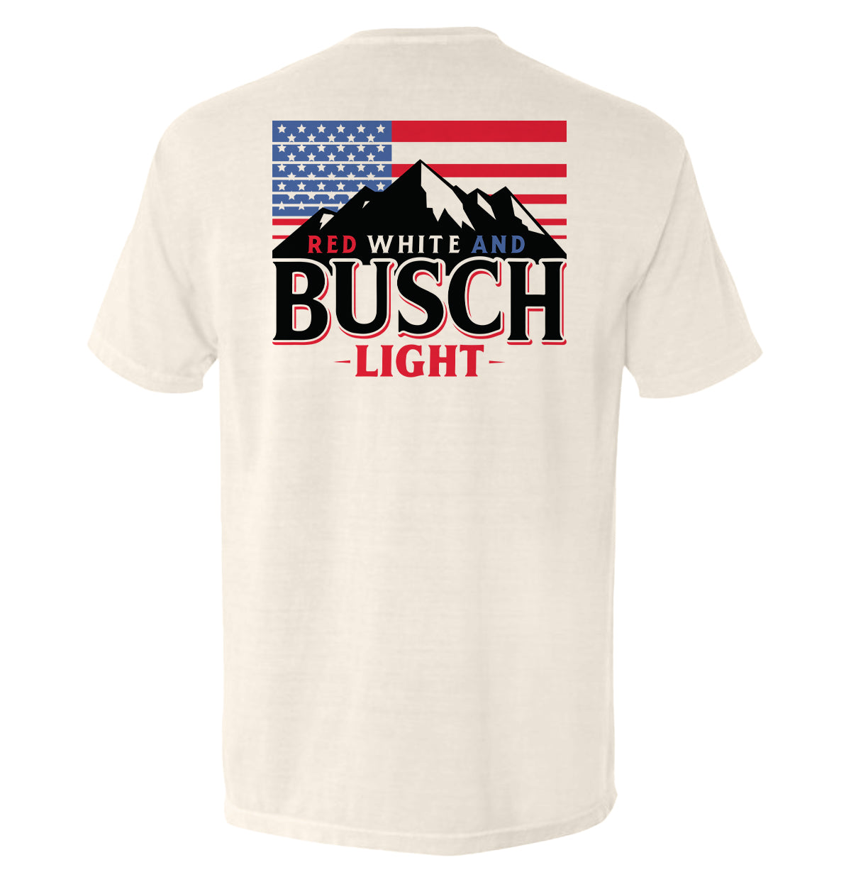 Red White And Busch Lite