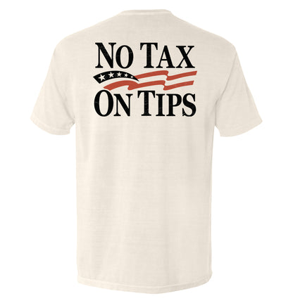 No Tax on Tips (Black)