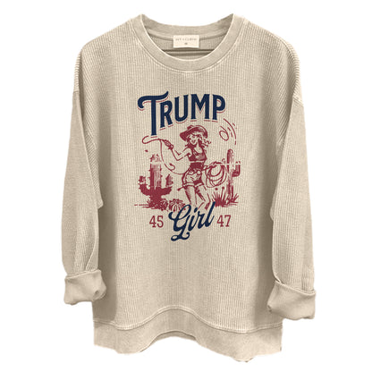 Trump Girl 45 47 (Front Print)