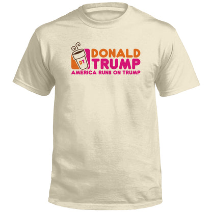 America Runs On Trump Logo (Front)