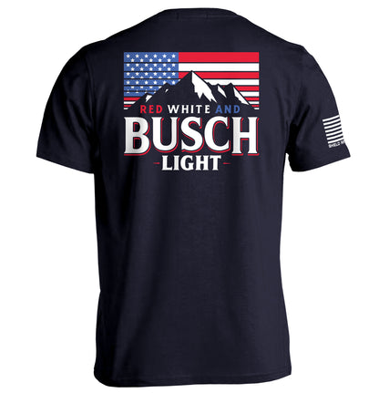 Red White And Busch Lite