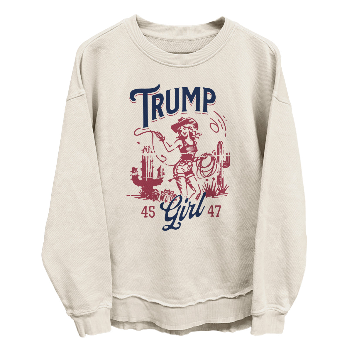 Trump Girl 45 47 (Front Print)