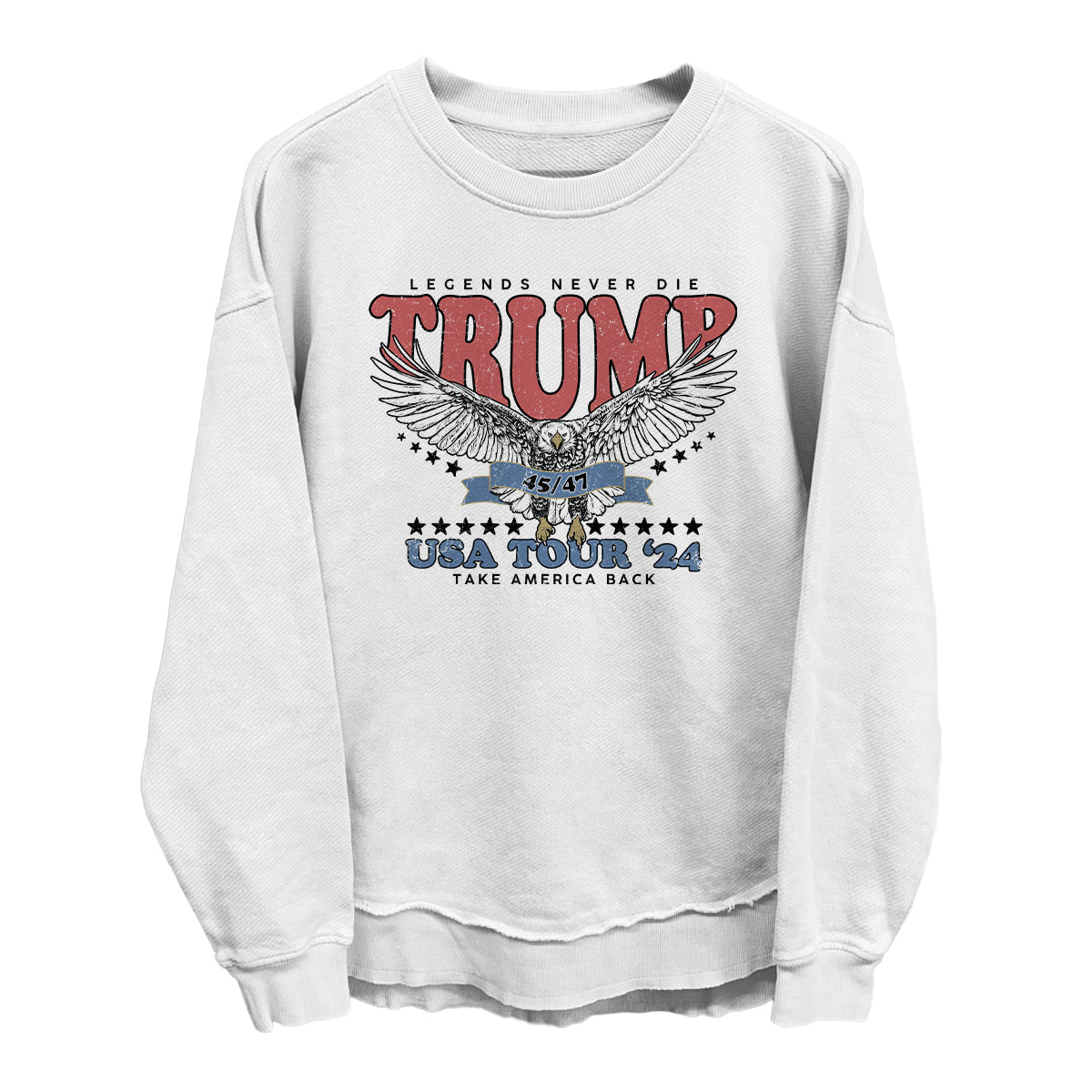 Legends Never Die Trump USA Tour 2024 (Front)