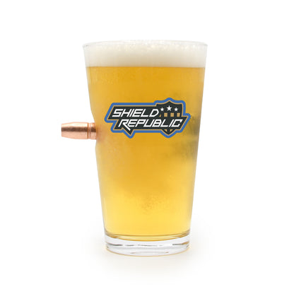 Father Figure - 50 Cal Pint Glass