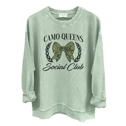 Camo Queens Social Club (Front)