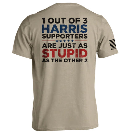 1 Out Of 3 Harris Supporters