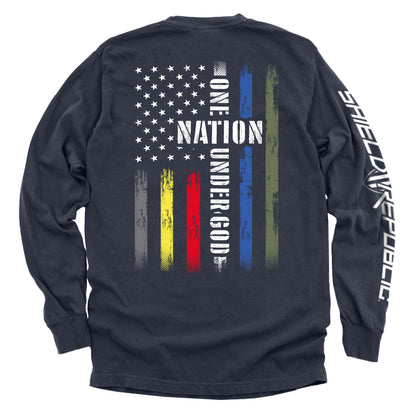 One Nation Under God First Responder Flag