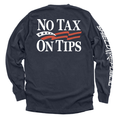 No Tax on Tips (Black)