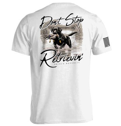 Don't Stop Retrievin' Black Lab