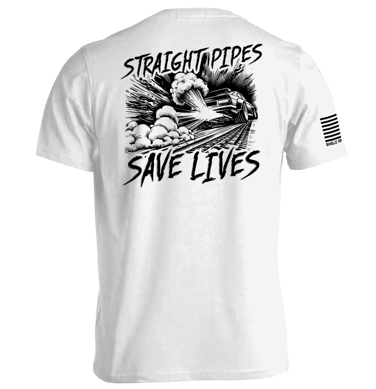 Straight Pipes Save Lives Mustang