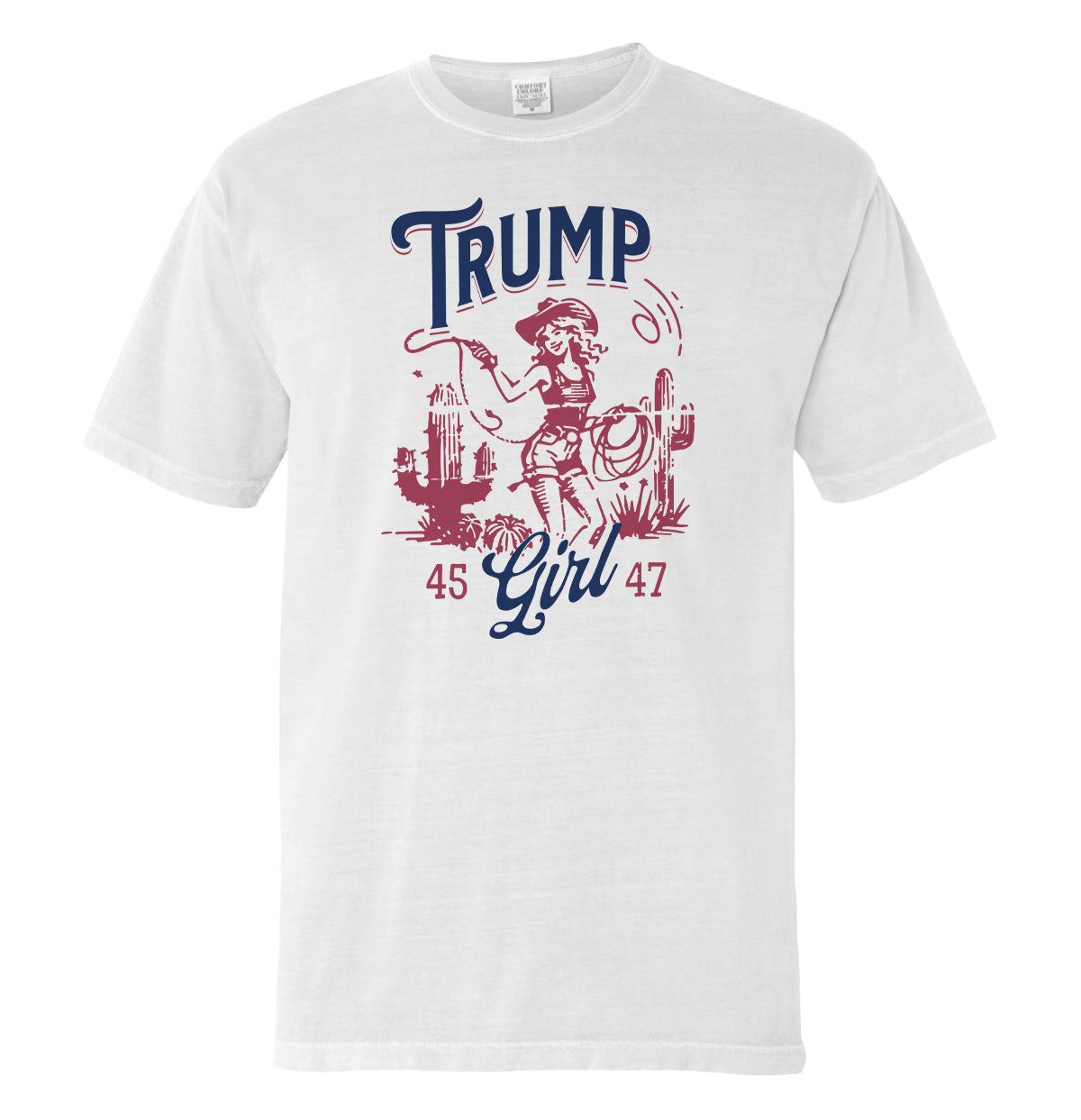 Trump Girl 45 47 (Front Print)