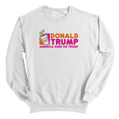 America Runs On Trump Logo (Front)