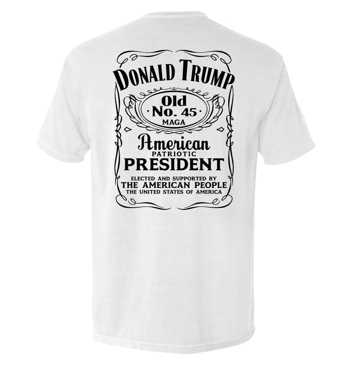 Donald Trump Old No. 45 Label