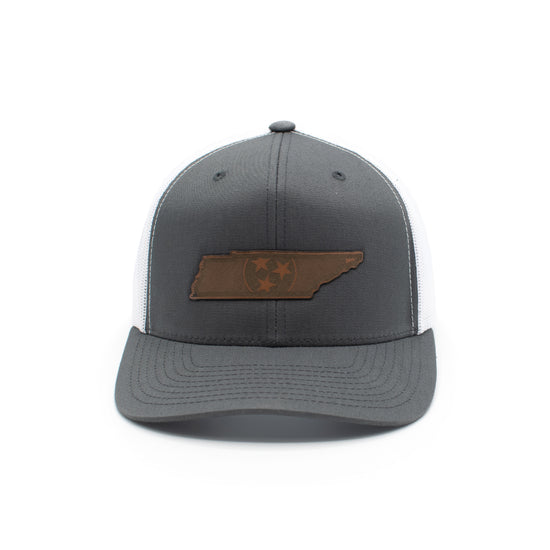 TN State Flag Leather Patch Hat – Shield Republic